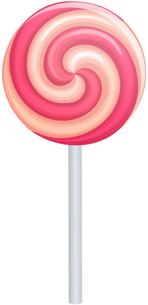 Lollipop Clipart, Candy Toppers, Swirl Lollipop, Candy Clipart, Swirl Lollipops, Lollipop Candy, Free Candy, Baby Clip Art, Pink Swirls