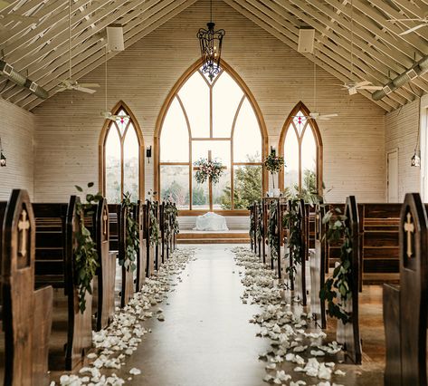 Home - The Brooks at Weatherford The Brooks Weatherford, The Brooks At Weatherford Wedding, The Brooks At Weatherford, Rustic Church Wedding, Wedding Chapel Decorations, Simple Wedding Venues, Chapel Decor, Small Church Weddings, Wedding Venues Church