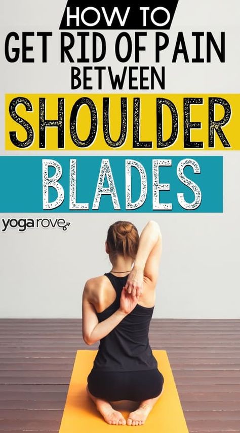 Shoulder Blade Stretch, Shoulder Stretches, Different Types Of Yoga, Yoga Posen, Shoulder Muscles, Yoga Help, Types Of Yoga, Ashtanga Yoga, Hip Flexor