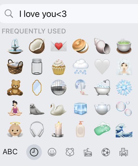 Emoji Sets Aesthetic, Food Emoji Combo, Vanilla Girl Emojis, Soft Girl Emoji Combos, It Girl Emoji Combo, Emoji Set, Girl Emoji, Cute Emoji, I Love You