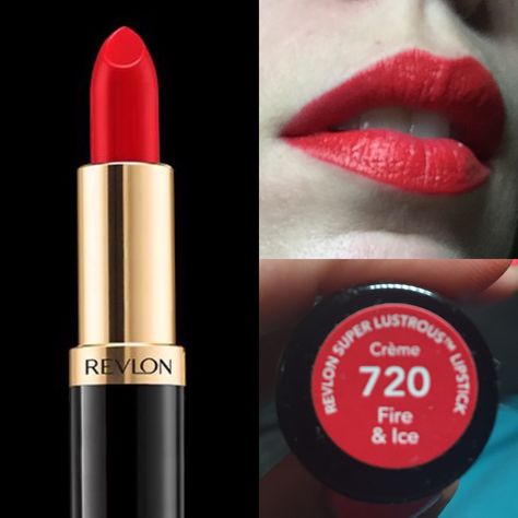 Revlon Lipstick Colors, Ice Lipstick, Revlon Fire And Ice, Sali Hughes, Cheap Lipstick, Revlon Lipstick, Revlon Super Lustrous Lipstick, Revlon Super Lustrous, Power Of Makeup