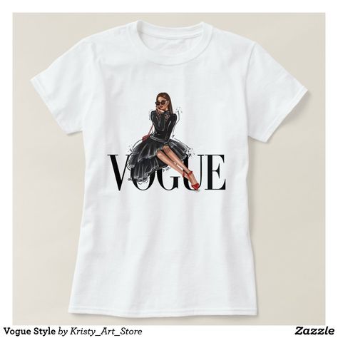 Graphic Tees 2023, Vogue Tshirt, Vogue Style, Vogue Fashion, Style T Shirt, Basic T Shirt, Casual Wardrobe, Wardrobe Staples, Cotton Tee