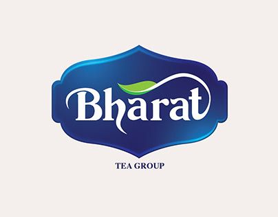 Bharat Tea Group | Logo & Brand Identity Design Logo Snack, Food Company Logo, Food Brand Logos, Fresh Logo Design, Barista Cafe, Food Logos, Clever Logo Design, Typo Logo Design, Tea Logo