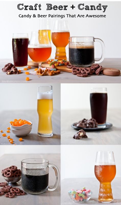 Nom Beer And Dessert Pairing, Halloween Candy And Beer Pairing, Beer Food Pairings, Craft Beer Recipes, Wine Cheese Pairing, Beer Tasting Parties, Beer Pairing, Cooking With Beer, Cheese Pairings