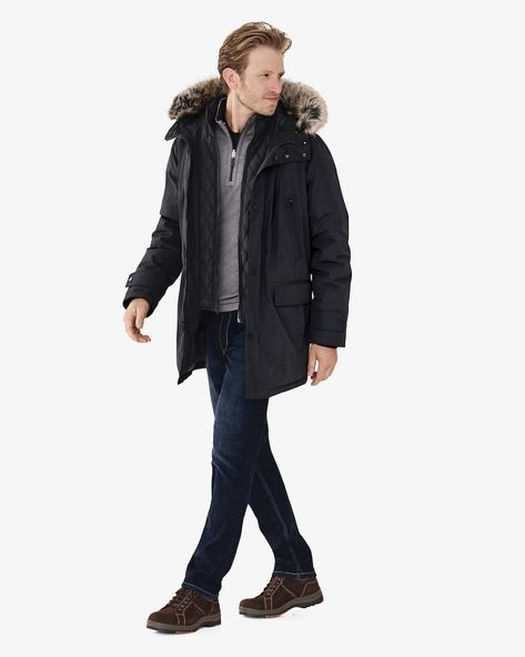 Black Parka Jacket Outfit Men, Parka Jacket Outfit Men, Black Parka Jacket Outfit, Parka Jacket Outfit, Jacket Outfit Men, Black Parka Jacket, Black Parka, Jacket Outfit, Johnston Murphy