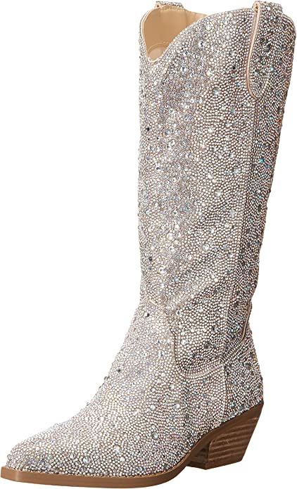 Cowgirl Bachelorette Party Outfits, Cowgirl Bachelorette Parties, Ugg Boots Outfit, Short Cowboy Boots, Festival Boots, Blue By Betsey Johnson, Cowgirl Bachelorette, Denim And Diamonds, Western Boots Women