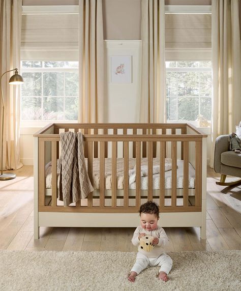 Create the contemporary nursery of your dreams with the Harwell nursery furniture range. Shop innovative designs including a dresser/changer, cotbed and baby wardrobe. Modern Nursery Furniture, Contemporary Nursery, Baby Cot Bedding, Bedside Crib, Growth Spurt, Baby Mattress, Mattress Buying, Cot Bed, Baby Cot