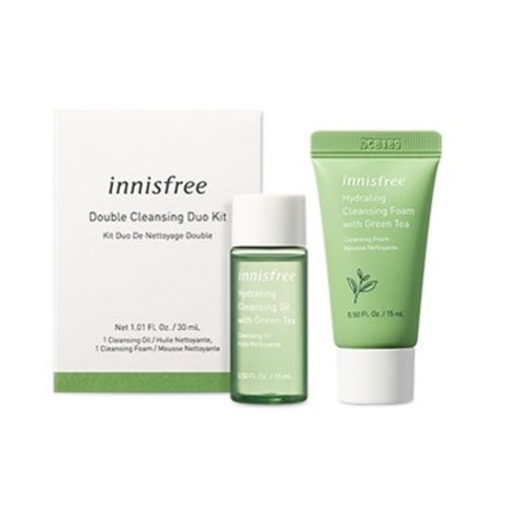 Item: Innisfree Double Cleansing Duo Kit Includes: - Hydrating Cleansing Oil With Green Tea 15ml - Hydrating Cleansing Foam With Green Tea 15ml Innisfree Skincare, Cleansing Powder, Brightening Cleanser, True Botanicals, Peach And Lily, Clinique Moisturizer, Double Cleansing, Facial Peel, Foaming Face Wash