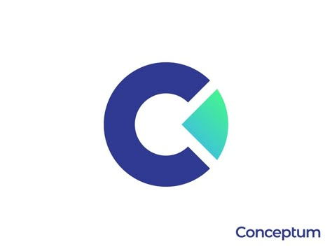 Conceptum Logo by Gennady Savinov on Dribbble Contemporary Logo Design Inspiration, Ct Logo, Color Design Inspiration, Portfolio Logo, Monogram Logo Design, Consulting Logo, Identity Design Logo, Creative Typography, Branding Logo Design