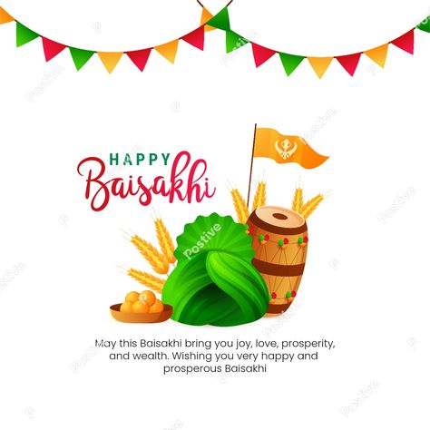 Postive Festival Post Maker App even provides you with Baisakhi wishes. Let's look at a few of them:

May the festive spirit of Baisakhi fill your heart with joy and blessings. Happy Baisakhi!
Wishing you a harvest of happiness, prosperity, and success on this auspicious day of Baisakhi.
May the divine blessings of Guru Gobind Singh Ji be with you and your family always. Happy Baisakhi!
Sending you warm Baisakhi greetings filled with love, peace, and abundance. Baisakhi Greetings, Baisakhi Wishes, Guru Gobind Singh Ji, Happy Baisakhi, Festival Post, Greeting Poster, Divine Blessings, Guru Gobind Singh, Wish Quotes