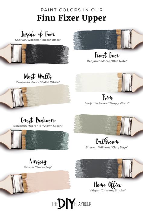 Farmhouse Color Palette, Warm Paint Colors, Office Paint, Diy Playbook, House Color Palettes, Farmhouse Paint, Farm House Colors, Paint Color Schemes, Neutral Paint Colors