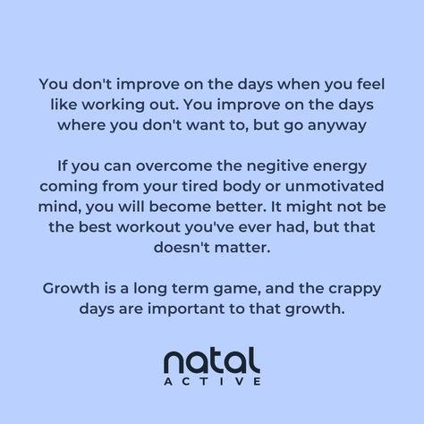 Working out when you are pregnant or a new mum, is not easy. You're probably battling exhaustion, morning sickness, and aching joints. You might be getting used to the weight of your rapidly growing bump, or struggling with the fact a workout that you once found a doddle, is really hard work as you build your fitness back up. Never feel bad about a bad workout. A bad, half-arsed workout is better than no workout. Honestly, have you ever regretted a workout?⠀⠀⠀⠀⠀⠀⠀⠀⠀ Bad Workout Quotes, Crappy Day, Morning Sickness, A Workout, Verse Quotes, Bible Verses Quotes, Fitness Quotes, You Fitness, Hard Work
