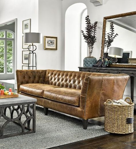 The 3 Most Comfortable Couch Types in the World Comfortable Leather Couch, Most Comfortable Couch, Types Of Couches, Tufted Leather Sofa, Comfortable Couch, Tufted Leather, Wholesale Furniture, Leather Couch, Brown Sofa