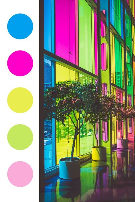 neon neoncolorpalette colorpalette paletadecolor color Pop Art Colour Palette, Neon Pallete Color, Pop Art Palette, Neon Color Palette Bright Colours, Neon Colours Aesthetic, Festival Color Palette, Pop Colour Palette, Pop Art Color Palette, Cyberpunk Color Palette