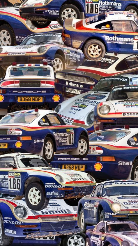 #porsche #rally Rally Wallpaper, Rothmans Racing, Porsche Rally, 356 Speedster, Car Things, Tokyo Drift, Mobil Drift, Cars Wallpaper, Iphone Lockscreen Wallpaper