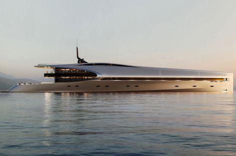 Yacht Concept, Luxury Sailing Yachts, Monaco Yacht Show, Aircraft Interiors, Lower Deck, Luxury Getaway, Spaceship Design, Yacht Boat, Yacht Design