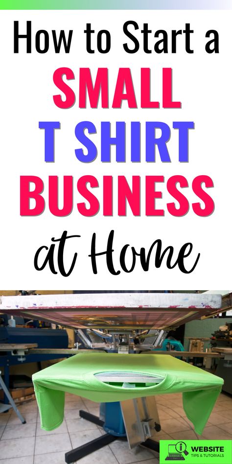 How To Start Tshirt Business, Printing Business From Home, Starting A Small Business Ideas, Best Business Ideas For Beginners, Start Tshirt Business, How To T Shirt Printing, How To Start A Shirt Printing Business, How To Start T Shirt Business, How To Start A Printing Business