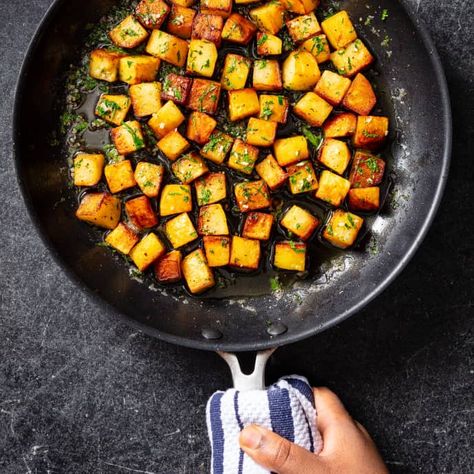 Brabant Potatoes (Crispy Butter-Fried Potatoes with Parsley and Garlic) | America's Test Kitchen Recipe