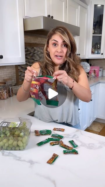 Jenny Martinez on Instagram: "Tamarindo Candy Grapes   I had to try it with Mexican candy!!! When I saw the jolly rancher grapes and of course I had to put my own Mexican twist! And what’s better than tamarind flavor the most popular of all. Next I’ll have to try it with the watermelon, mango and pineapple hard candy paletas!!   These are so good that even my husband had one and he duets eat candy lol   #tamarindo #grapes #mexican #candy #trend #viral" Mexican Candy Grapes, Jolly Rancher Grapes, Tamarindo Candy, Candied Grapes Recipe, Jenny Martinez, Candy Grapes, Mango And Pineapple, Grape Recipes, Mexican Candy