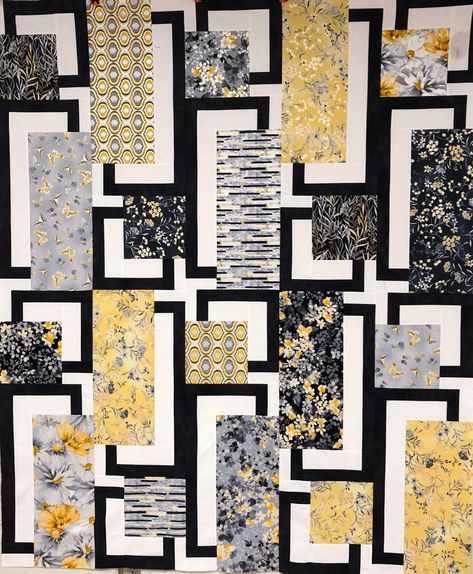 Bq Quilts, Grey Quilts, Japanese Quilt Patterns, Quilt Instructions, Quilt Pictures, Flower Quilt Patterns, Asian Quilts, Quilts Patchwork, Bargello Quilts