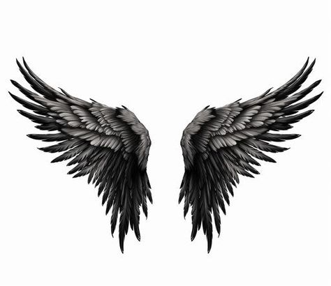 Dazzling Angel Tattoo Files Angel Wings Tattoo For Men, Dark Angel Wings Tattoo, Angel Wing Arm Tattoo, Neck And Throat Tattoos Men, Wings Tattoo Design, Guardian Angel Tattoo Designs, Vertical Tattoo, Dark Angel Wings, Wing Tattoo Men