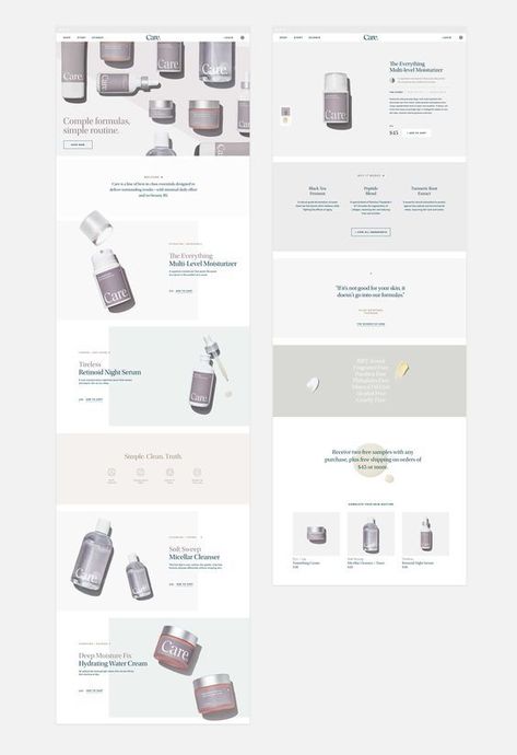 Desain Ux, Mise En Page Web, Cosmetic Web, Catalog Design Layout, 보고서 디자인, Luxury Website, 포트폴리오 레이아웃, Ecommerce Web Design, Social Design