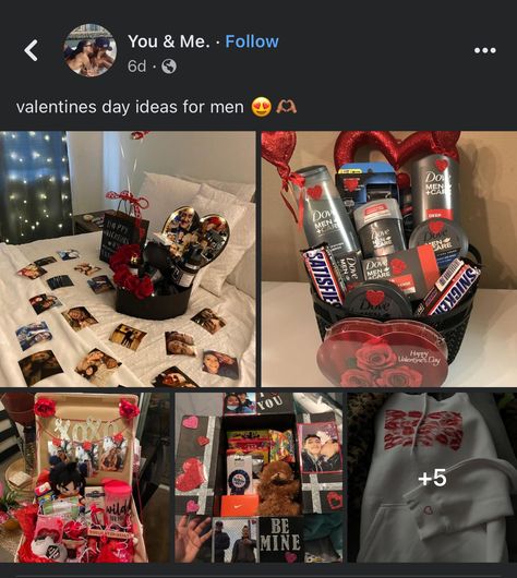 Guy Valentines Day Gifts, Mens Valentines Day Gifts, Valentine Gift Baskets, Dove Men, Car Guys, Gift Baskets, Happy Valentines Day, Homemade Gifts, Happy Valentine