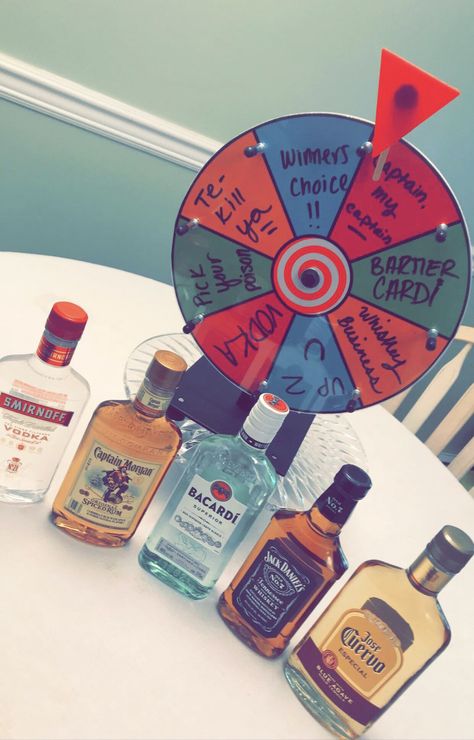 #drinkinggame #spinthewheel #partyideas #party #games #birthdayparty #partygame Spin The Wheel, Bacardi, Drinking Games, Monopoly Deal, Party Games, Spinning, Party Themes, Party Ideas, Wheel