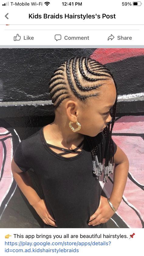 Braided Mohawk Hairstyles, Black Kids Braids Hairstyles, Natural Braided Hairstyles, Lil Girl Hairstyles, Kid Braid Styles, Mohawk Hairstyles, Hair Kids, Pelo Afro