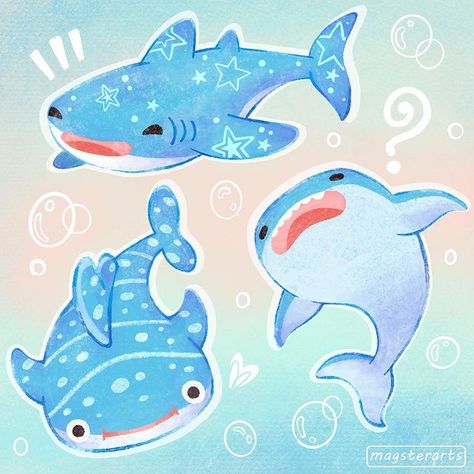 All Posts • Instagram Whale Shark Illustration Cute, Cute Shark Illustration, Whale Shark Illustration, Shark Bags, Whale Shark Drawing, Ocean Creatures Art, Shark Wallpaper, Shark Illustration, Ocean Drawing