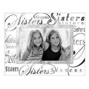 Clear Expressions SISTERS glass keepsake - 4x6 ($13) Sister Picture Frames, Modern Picture Frames, Glass Photo Frames, Sister Pictures, Glass Picture Frames, Sister Photos, Glass Pictures, Glass Photo, Best Friend Quotes