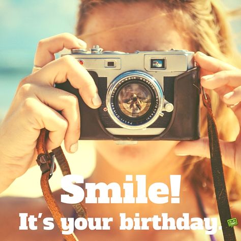 Smile! It’s your birthday! Thank You For Birthday Wishes, Birthday Wishes For Friend, Happy Birthday Wishes Images, Birthday Wishes And Images, Happy Birthday Pictures, Birthday Clipart, Bday Cards, Birthday Love, Happy B Day