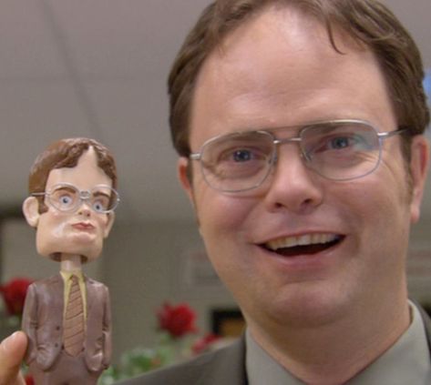 Dwight And Angela, Dwight K Schrute, Best Of The Office, The Office Characters, The Office Dwight, Rainn Wilson, Office Jokes, The Office Show, Office Memes