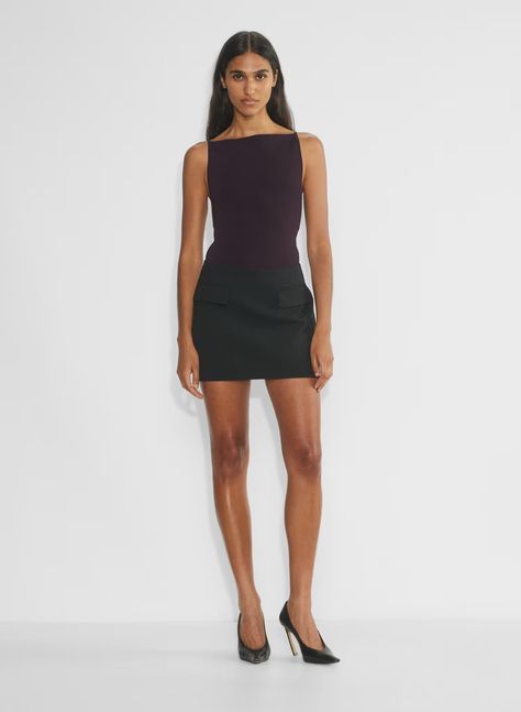 REPUTATION TOP | Aritzia Sweat Vest, Bday List, Mini Pencil Skirt, Fully Fashioned, Double Knit, Knit Stitch, Dress Pant, Romper With Skirt, Double Knitting