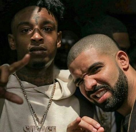 21 Savage & Drake Drake And 21 Savage, Savage Pics, Drake 21 Savage, Savage Shirt, Savage Wallpapers, Her Loss, Los Angeles Aesthetic, Magazine Front Cover, 21 Savage