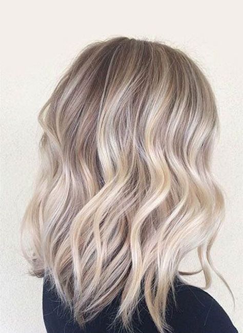 35 Blonde Hair Color Ideas | Art and Design Silvery Blonde Hair, Silvery Blonde, 30 Hair Color, Champagne Blonde Hair, Champagne Hair, Hair Color Options, Beautiful Blonde Hair, Champagne Blonde, Blonde Hair Color Ideas