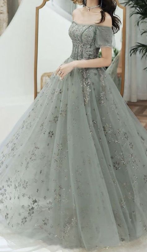 Lace Long Prom Dress, Grey Evening Dresses, Green Evening Dress, Long Formal Gowns, Junior Prom Dresses, 파티 드레스, 얼짱 소녀, Beaded Prom Dress, Fesyen Hijab