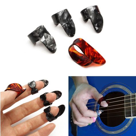 Guitar Picks Crafts, Electric Ukulele, Banjo Ukulele, Guitar Fingers, Fingerstyle Guitar, Acoustic Guitar Strings, Best Acoustic Guitar, Music Accessories, Guitar Hero