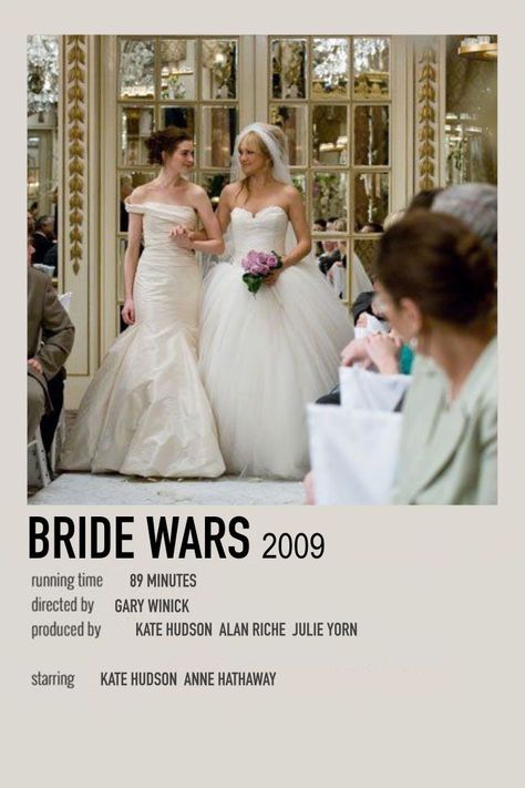 Bride Wars, Aesthetic Movie, Pause Button, Movie Card, Iconic Movie Posters, The Pause, Girly Movies, Film Posters Minimalist, Great Movies To Watch