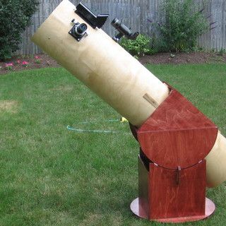 Homemade 12.5 inch Dobsonian Telescope Dobsonian Telescope, Telescope Craft, Diy Telescope, Astronomical Telescope, Trailer Life, Diy Cans, Telescopes, Space And Astronomy, One Light