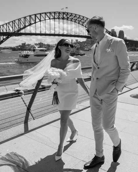 Sydney elopements are such a vibe! It was such a pleasure to be a part of Nadine & Ben’s elopement on Saturday - the vibes were high as they tied the knot at Pyrmont Registry with their closest friends before we shot off to the Opera House for some quick portraits! Can’t wait to share more from this gorgeous day 🥰 #sydney #harbourbridge #sydneyelopement #sydneywedding #bride #groom #sydneyelopementphotographer #elope #weddingvibes #prada #weddinginspo #sydneyphotographer #sydneyweddingph... Sydney Couple Photoshoot, Sydney Prewedding, Sydney Elopement, Future Wedding Plans, Sydney Wedding, Civil Wedding, The Opera, Location Photography, Pre Wedding Photoshoot