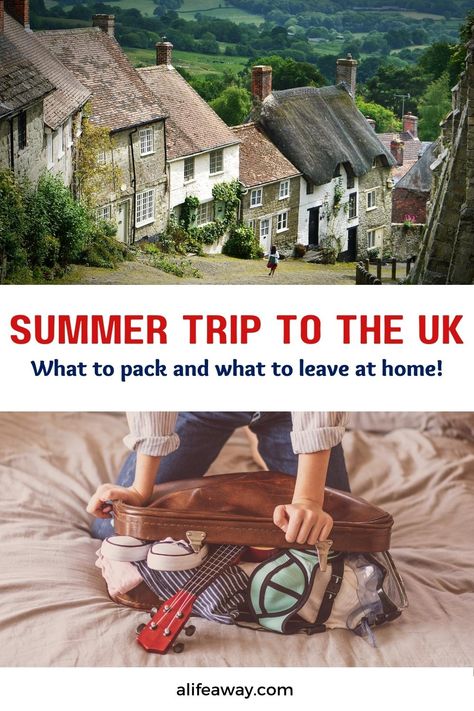 Get ready for your summer adventure in the UK with these packing tips! Make the most of changeable British weather and be ready to explore this beautiful country in style. What To Wear In England Summer, Uk Packing List Summer, Summer In Uk Outfits, Uk Holiday Outfits, London England Summer Outfits, British Country Style Summer, Packing For England Summer, England Trip Outfits, Uk Vacation Outfits