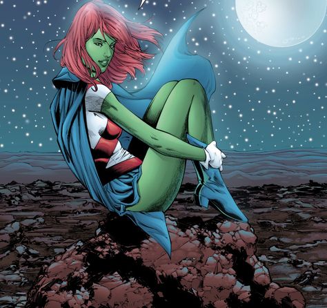 Ms Martian, Miss Martian, Comics Art, Dc Characters, Young Justice, Dc Comics Art, Comic Book Characters, Superhero Comic, The Martian