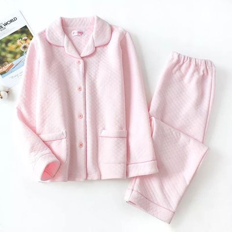 Kawaii Pajamas, Lounging Outfit, Winter Pajamas, Night Suit, Cotton Pyjamas, Pyjama Set, Long Sleeve Pyjamas, Bahrain, Y2k Fashion