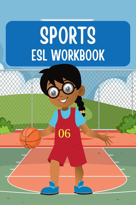 With 72 pages of fun and engaging content, the Sports Esl Workbook includes a variety of activities such as matching games, coloring pages, and word searches, all centered around popular sports like soccer, basketball, and tennis. Plus, each activity is designed to help young learners improve their English language skills, from vocabulary and grammar to reading comprehension and more. Sports Worksheets For Kids, Busy Book Pages, Toddler Busy Book, Email Marketing Campaign, English As A Second Language, Busy Toddler, Activity Sheets, Busy Book, Sports Activities