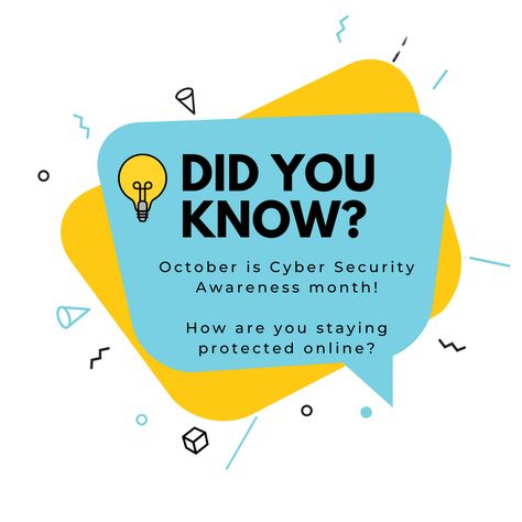 What are some ways you are staying protected online? Cyber Security is a big concern for us. A quick cyber security tip is to never use the same password for everything you need to login to. ⁠ ⁠ Head over to our blog to learn more about Cyber Security Month. ⁠ #intheknow #organizedinstincts #cybersecurity #dailymoneymanager #becybersmart Cybersecurity Awareness, Security Awareness, Staying Safe Online, Online Organization, Security Tips, How To Protect Yourself, Homeland Security, Protect Yourself, Layout Ideas