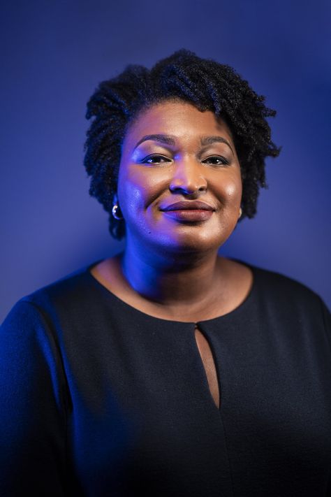 Powerful Portraits, Stacey Abrams, Portraits Of Women, Young Black, Black Excellence, Black Culture, Black Is Beautiful, Inspirational Women, Powerful Women