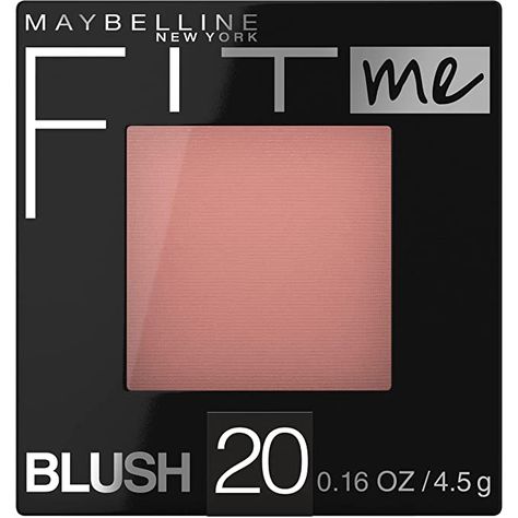 Amazon.com : Maybelline New York Fit Me Blush, Mauve, 0.16 Ounce,041554503098-1a : Beauty & Personal Care Blush Packaging, Enhancing Makeup, Maybelline Fit Me Blush, Fit Me Blush, Maybelline Fit Me Powder, Fit Me Powder, Maybelline Fitme, New York Fits, Natural Blush