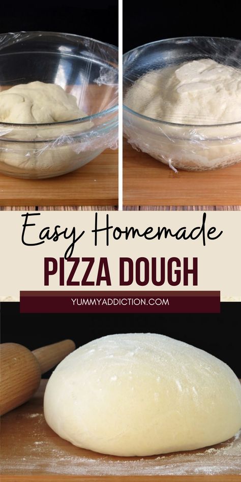 Pizza Melts, The Best Homemade Pizza Dough Recipe, Easy Homemade Pizza Dough, Homemade Pizza Dough Easy, Best Pizza Dough Recipe, Homemade Pizza Crust, Pizza Dough Recipe Easy, Cheesy Pizza, Best Pizza Dough