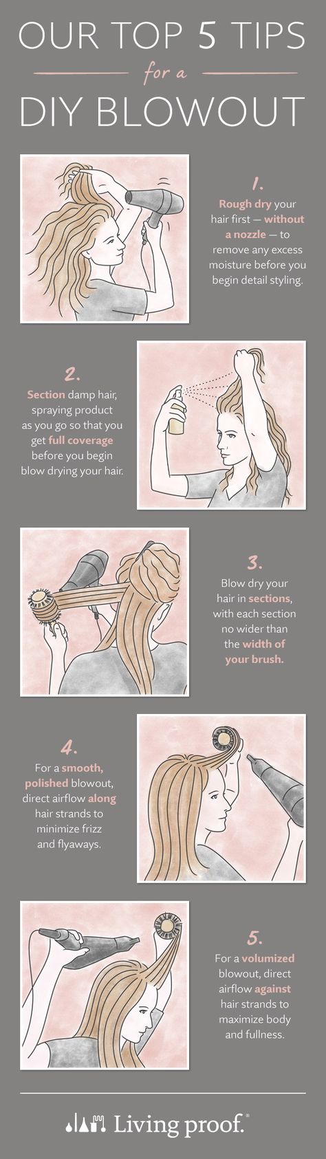 Diy Blowout, Blowout At Home, Hairstyles Diy, Casual Hair, Hair Tricks, Beauty Tutorial, Sassy Hair, Voluminous Hair, Hair Envy